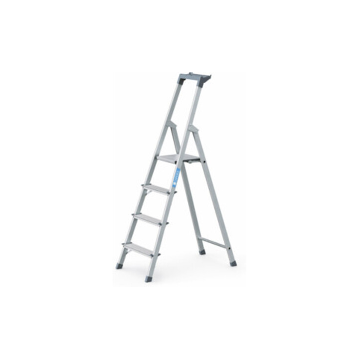Set Zarges Stufen-Stehleiter 5 Stufen + Stufen-Stehleiter, 4 Stufen inkl. Brücke