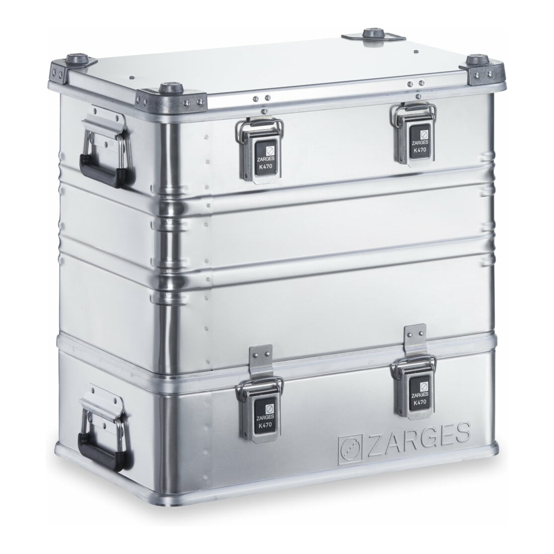 ZARGES Transportkiste K 470 Plus - Haubenbehälter 550 x 350 x 150 mm