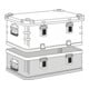 ZARGES Transportkiste K 470 Plus - Haubenbehälter 550 x 350 x 220 mm-2