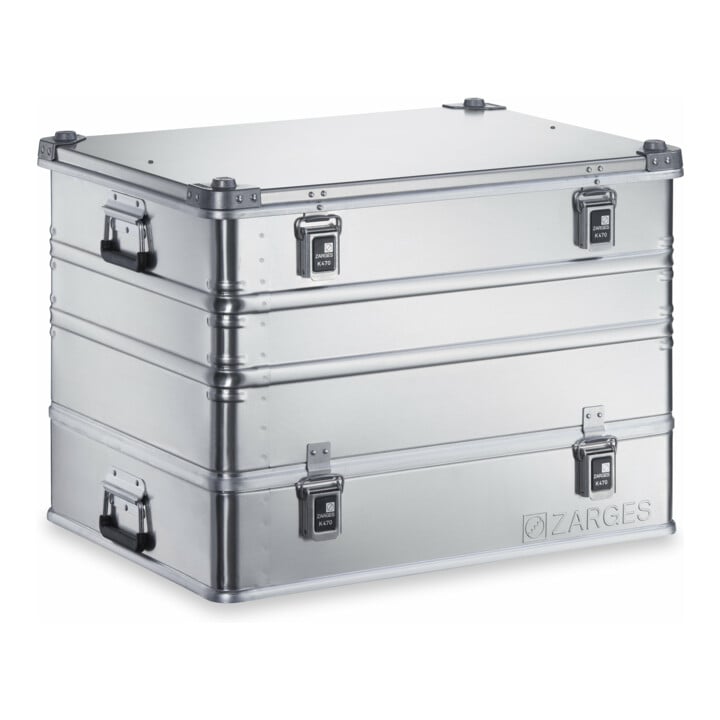 ZARGES Transportkiste K 470 Plus - Haubenbehälter 750 x 550 x 380 mm