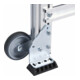 ZARGES Treppenpodest fahrbar 60° 3 Stufen, 800 mm breit, Höhe 0.75 m-4