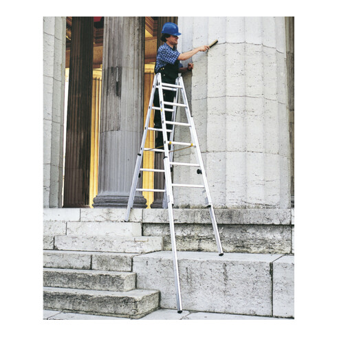 ZARGES Varioflex B - LM-Stehleiter 2 x 8 Sprossen