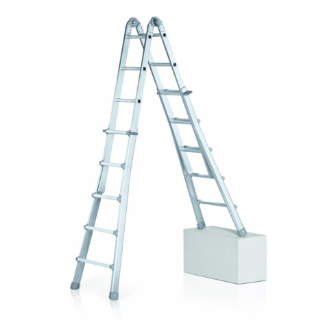 ZARGES Variomax V - LM-Teleskop-Leiter 4 x 3 Sprossen