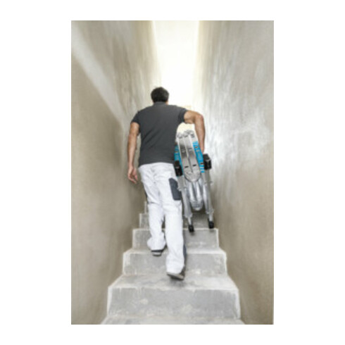 ZARGES Vielzweckleiter 4x4 Sprossen STRECKE