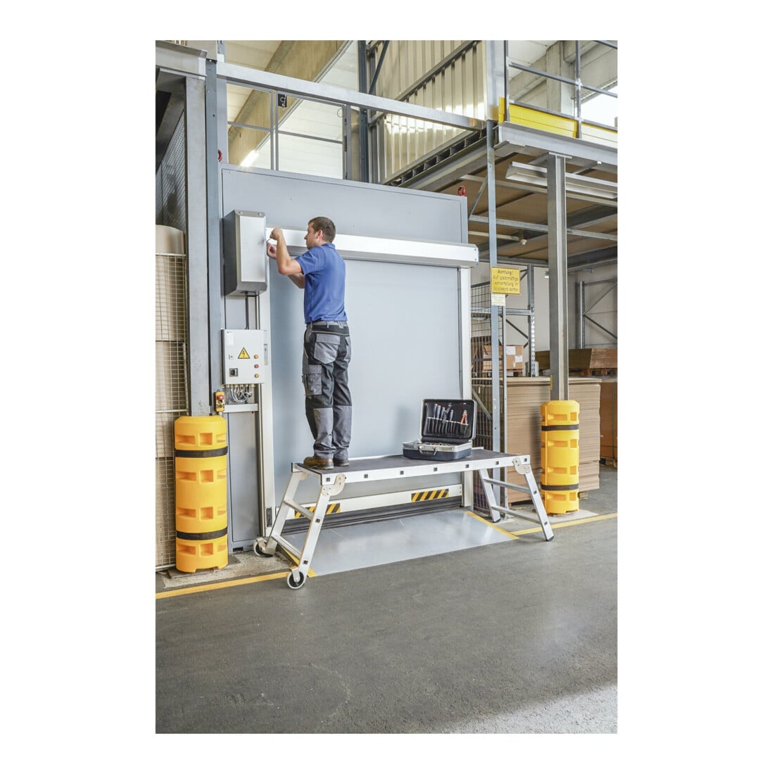 ZARGES Workmaster Plus P - Plateforme de travail pliable en bois