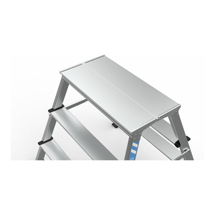 Zarges XLstep P - Podest breit 2 x 2 Stufen