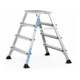 Zarges XLstep P - Podest breit 2 x 4 Stufen-1