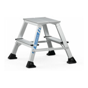 Zarges XLstep P - Podest schmal 2 x 2 Stufen