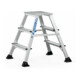 Zarges XLstep P - Podest schmal 2 x 3 Stufen-1