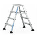 Zarges XLstep P - Podest schmal 2 x 4 Stufen-1