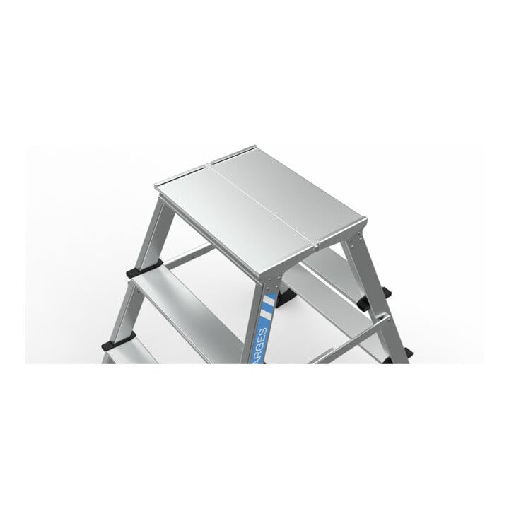 Zarges XLstep P - Podest schmal 2 x 4 Stufen
