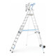 Zarges ZAP Masterflex Plus S - Teleskop-Plattformleiter 12 Stufen-1
