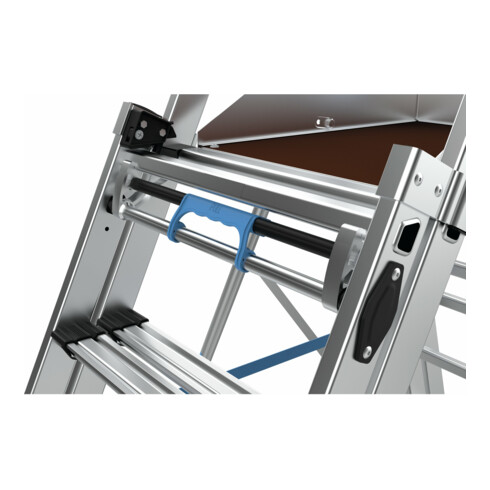 Zarges ZAP Masterflex Plus S - Teleskop-Plattformleiter 5 Stufen