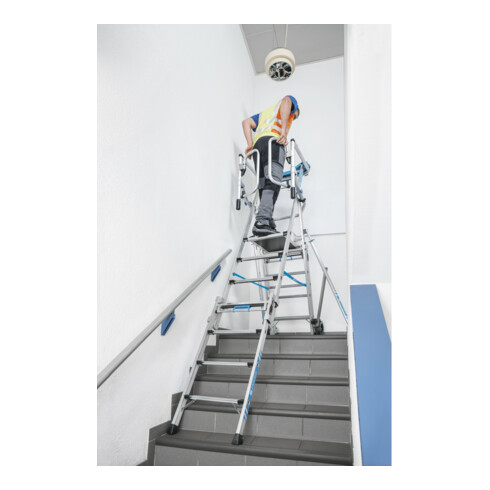 Zarges ZAP Masterflex Plus S - Teleskop-Plattformleiter 5 Stufen