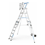 Zarges ZAP Masterflex Plus S - Teleskop-Plattformleiter 9 Stufen