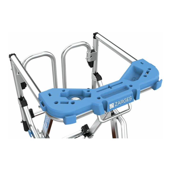 Zarges ZAP Masterflex Plus S - Teleskop-Plattformleiter 9 Stufen