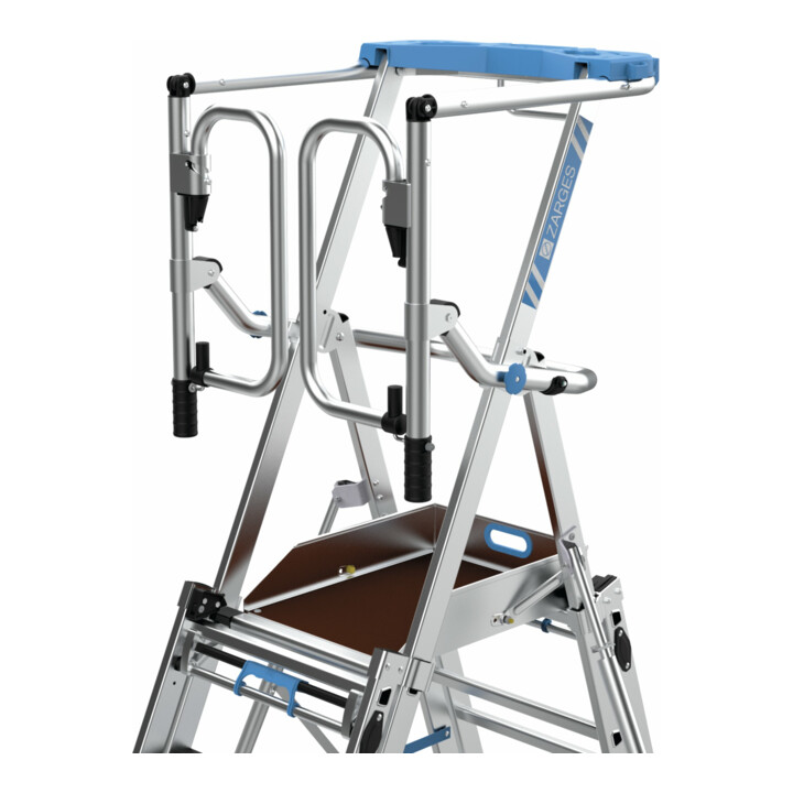 Zarges ZAP Masterflex Plus S - Teleskop-Plattformleiter 9 Stufen