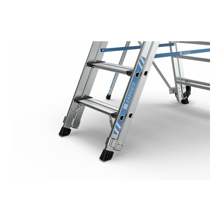 Zarges ZAP Masterflex Plus S - Teleskop-Plattformleiter 9 Stufen