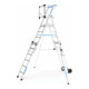 Zarges ZAP Masterflex S - Teleskop-Plattformleiter 9 Stufen-1