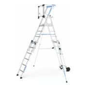 Zarges ZAP Masterflex S - Teleskop-Plattformleiter 9 Stufen