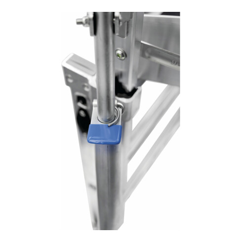 Zarges ZAP Masterflex S - Teleskop-Plattformleiter 9 Stufen