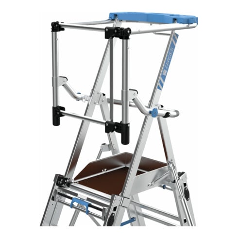 Zarges ZAP Masterflex S - Teleskop-Plattformleiter 9 Stufen