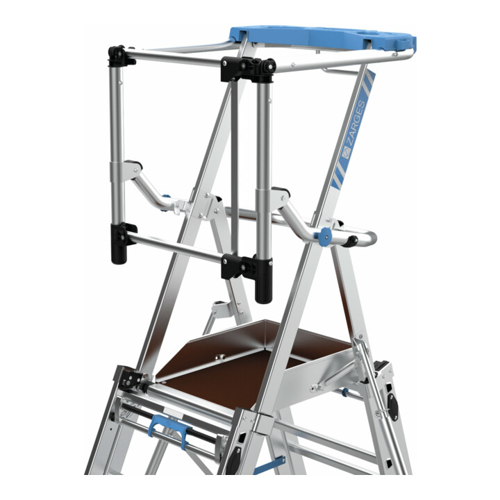 Zarges ZAP Masterflex S - Teleskop-Plattformleiter 9 Stufen