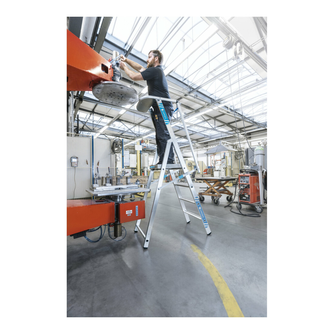 ZARGES ZAP Stufenleiter 3 Stufen