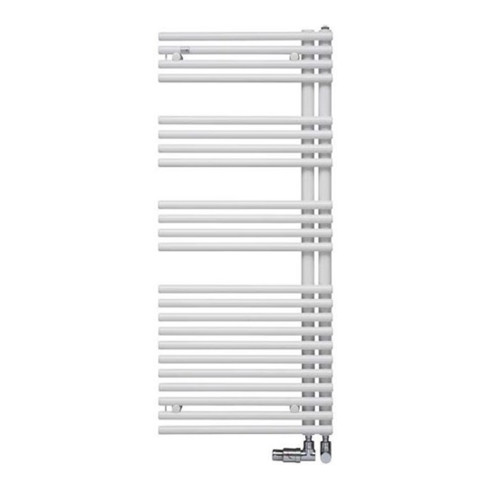 Zehnder Badheizkörper Forma Asym Ausführung links LFAL-120-050 weiß