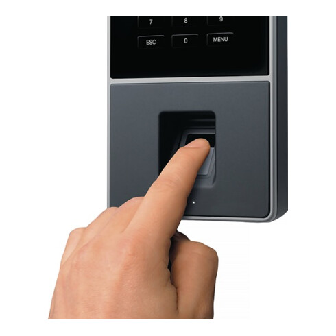 Zeiterfassungssystem TM-626 m.RFID-/Fingerabdruck-Scanner TIMEMOTO