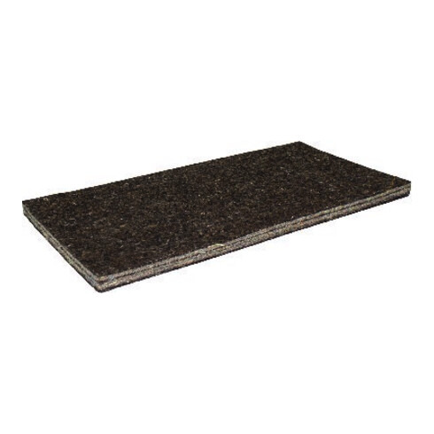 Zellgummiauflage L280xB140xS10mm schwarz