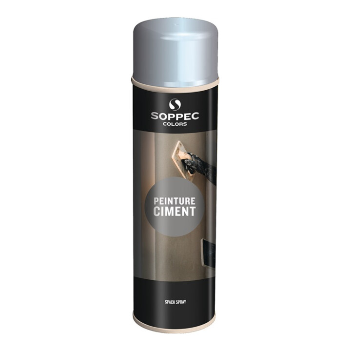 Zementlackspray weiß seidenmatt 500 ml Spraydose SOPPEC