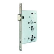 Zimmertür-Einsteckschloss BAD 20/ 55/78/8mm DIN L VA rd Kl 3