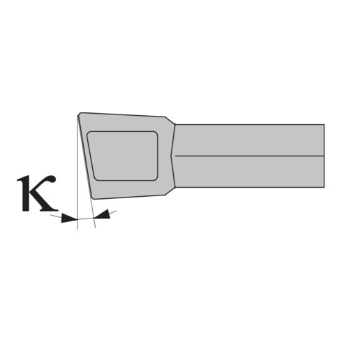 ZINNER Stechdreh-WSP links MRCL-3,0-KXR-10 Stahl