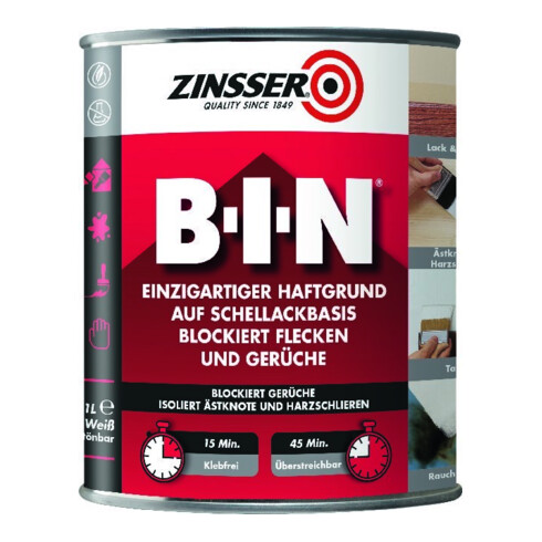 ZINSSER BIN 1L