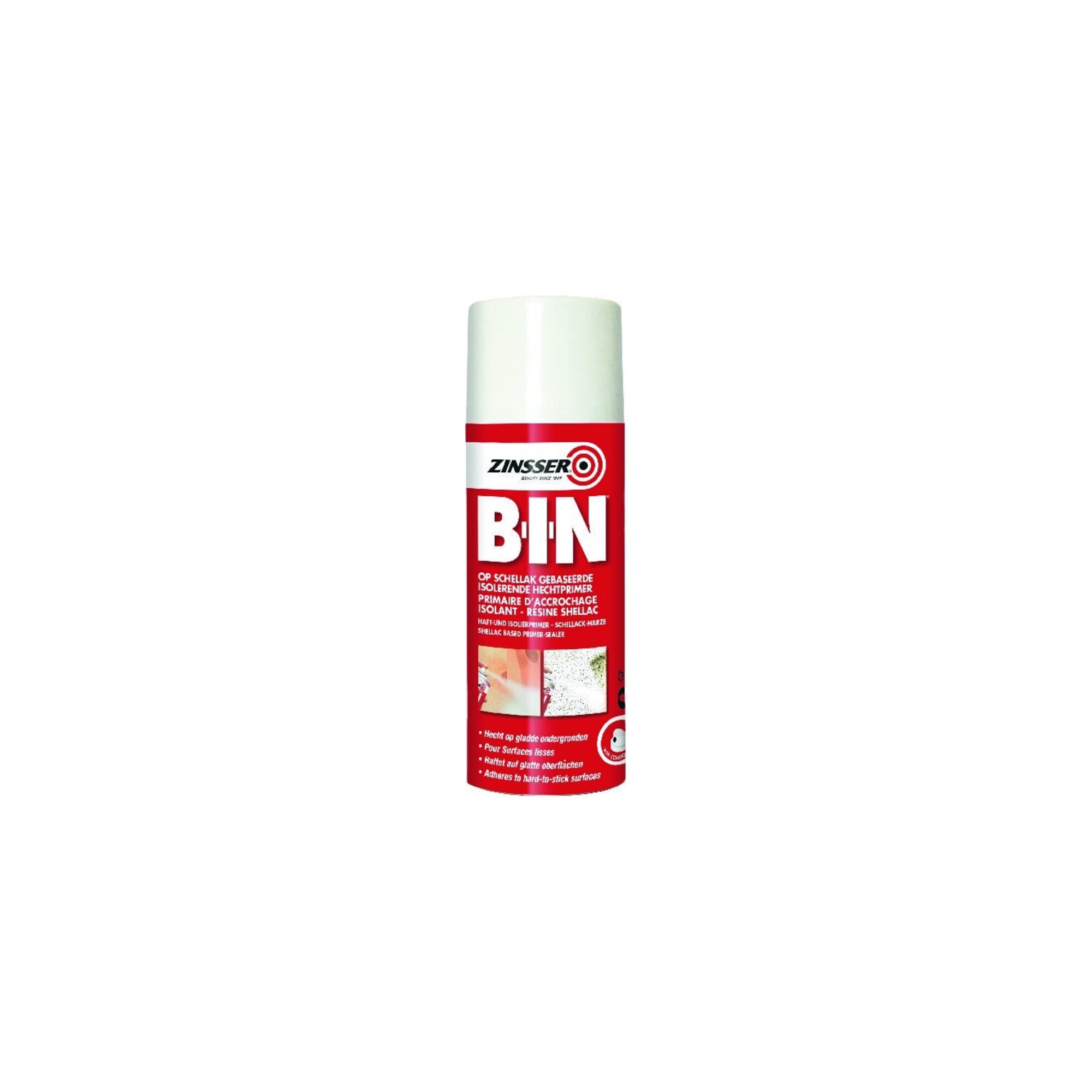 ZINSSER BIN 400ml ; RUST-OLEUM