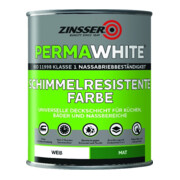 ZINSSER Permawhite blanc mat 1L