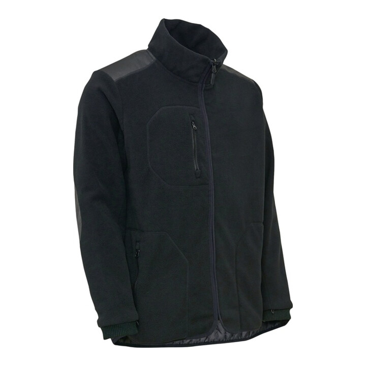 Zipp-In Fleecejacke WORKING XTREME Gr.XXL schwarz ELKA RAINWEAR