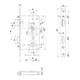 ZT-Einsteckschl.0515 BAD 20/ 65/78/8mm DIN R VA rd Kl 3 Zinkdruckgruss BKS-3
