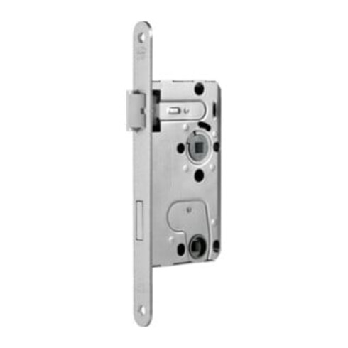 BKS ZT-Einsteckschloss  BAD DIN L silber rd. Kl 1 Ku.BKS