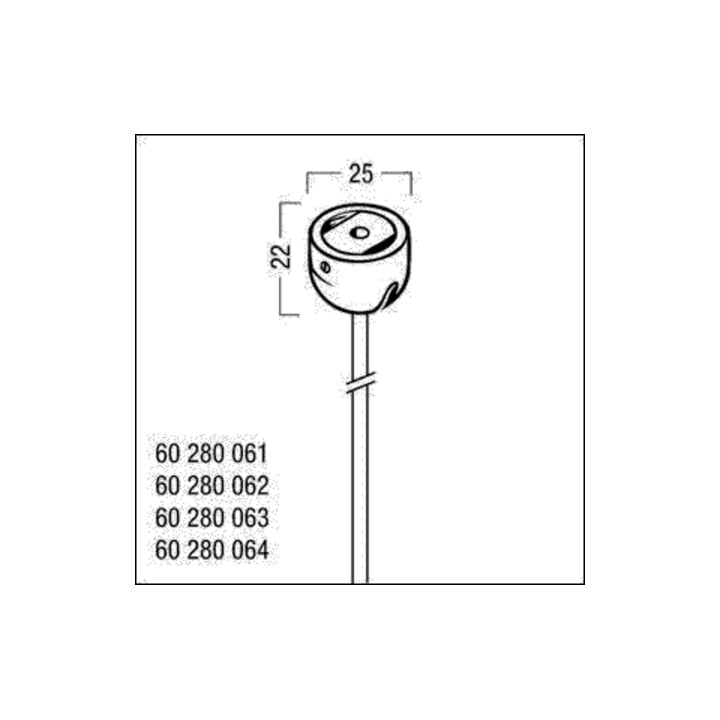 Zumtobel Group Kit de suspension par câble 1,8x2000 ws 60 280 061