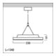 Zumtobel Group LED-Pendelleuchte 5800-840 EVG ASQ1 MIREL-L DI#42183049