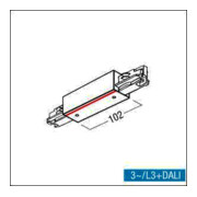 Zumtobel Group Mitteleinspeisung 3ph ws mit Schutzleiter S2 801160-4