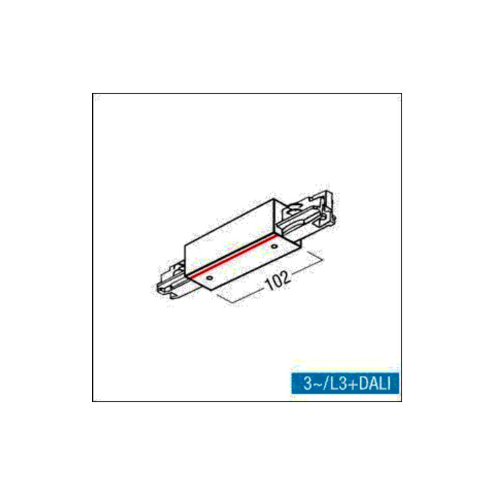 Zumtobel Group Mitteleinspeisung 3ph ws mit Schutzleiter S2 801160