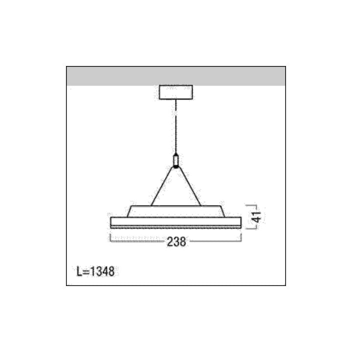 Zumtobel Group Suspension LED 5800-840 EVG ASQ1 MIREL-L DI#42183049