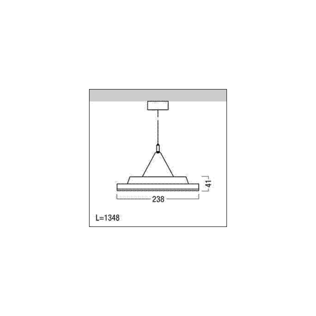 Zumtobel Group Suspension LED 5800-840 EVG ASQ1 MIREL-L DI#42183049