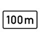 Zusatzschild 1004-30, 330x600mm, film RAL qualité RA2 100m-1