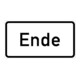 Zusatzschild 1012-31, 231x420mm Fin RAL-Gütezeichen Film RA1-1