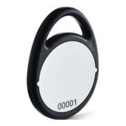 Zutrittskontrollsystem Schlüsselanh. MIFARE DESFireEV2 schwarz RFID-Transponder-1