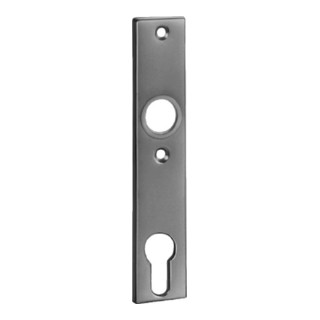 Zylinder-Kurzschild 497Z LM. F1/naturf. PZ 72mm AMF